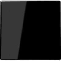 Лицевая панель Jung LS990 для 1-кл. выключателя черный картинка